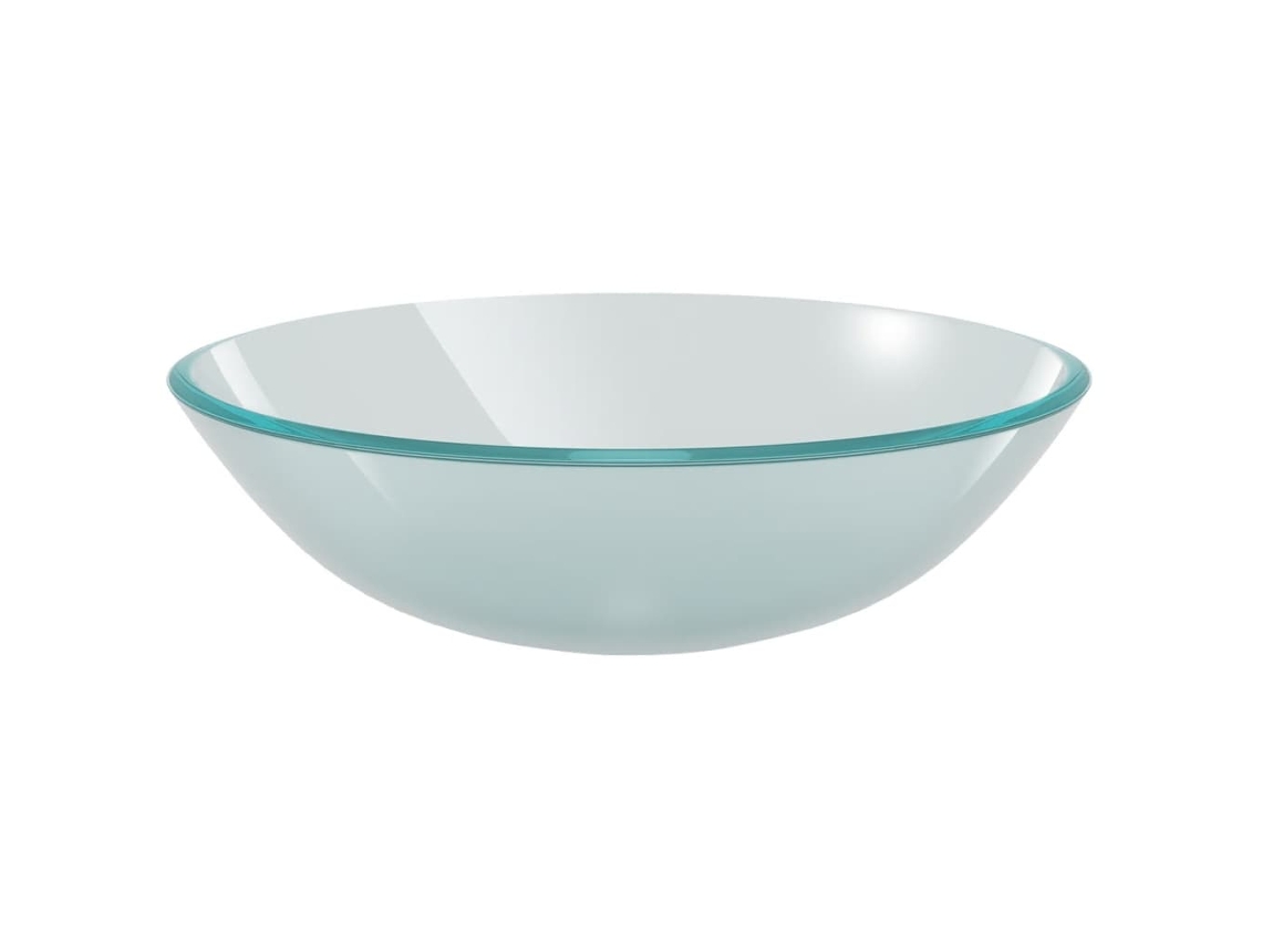 Basin, Basins Vidaxl Branco Vidro (n/a)