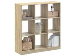 Estante Para Livros | Gabinete De Livros | Estante 102x32x108 Cm Derivados De Madeira Carvalho Sonoma