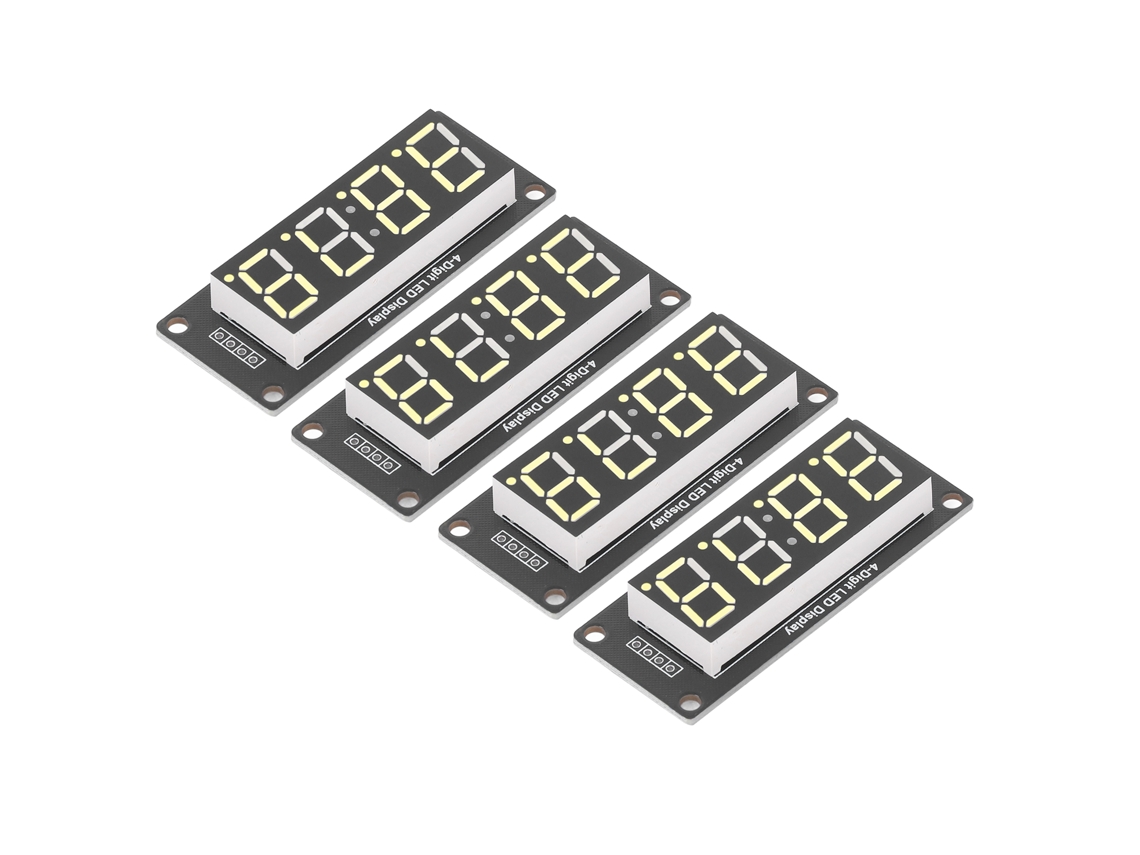 Módulo Display Led Tubo Digital 4 Dígitos 7 Segmentos