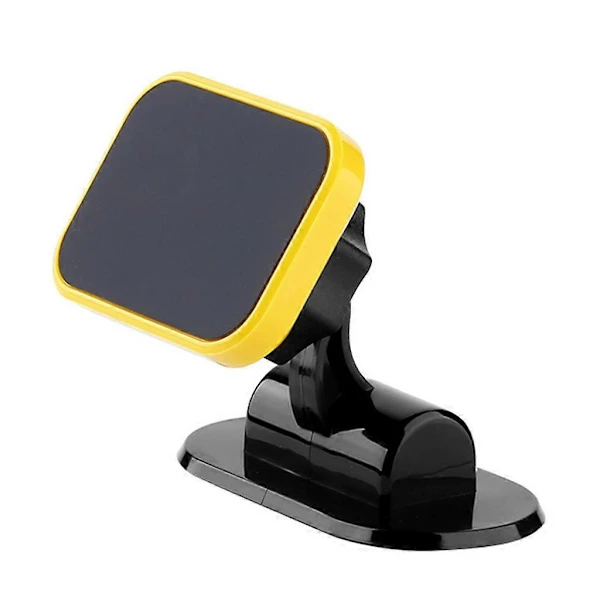 Suporte Universal Para Celular No Carro, Com Encaixe Na Saída De Ar, Compatível Com Iphone 12 Pro Max, Iphone 11 Pro Max E Iphone 11 Amarelo.