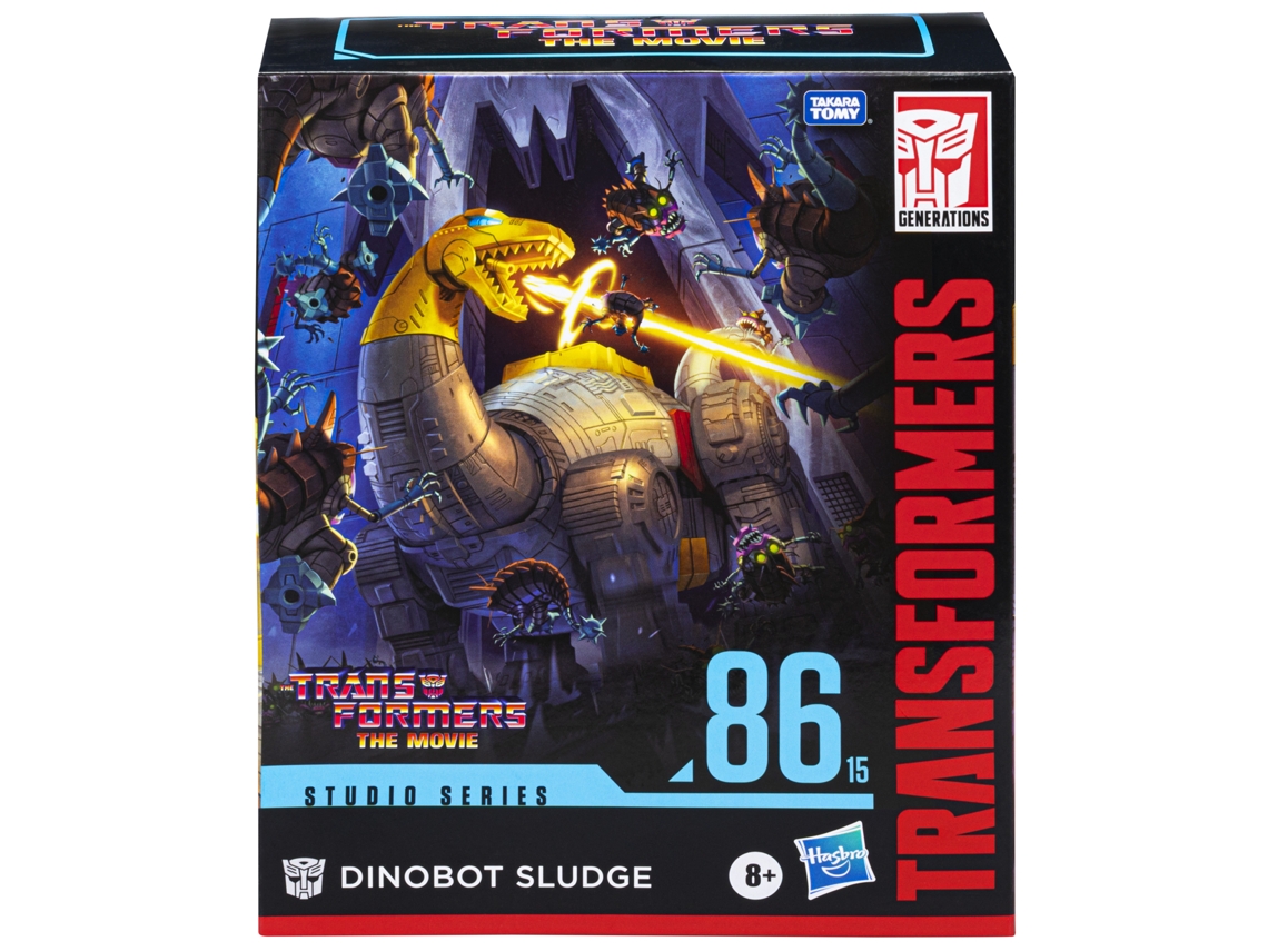 Transformáveis TRANSFORMERS Studio Series Leader 86-15 Dinobot Sludge (Idade Mínima Recomendada: 8 anos)