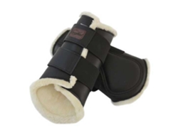 Botas Frontais de Adestramento Preto Coblexhis