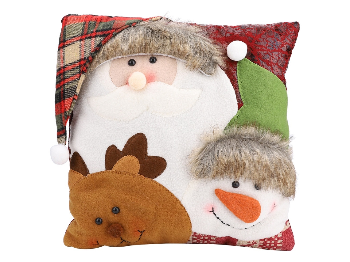 Almofada De Natal Laxiscreed Boneco De Neve Para Decoração Festiva E Presente De Natal Perfeito