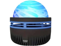 Luminária Noturna Led Vortex Star Com Projeção Dinâmica, Controle