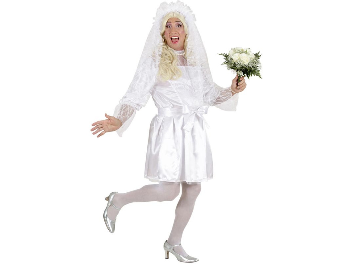 Fato de noiva branca para homem