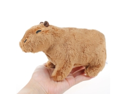 Mali boneca de Pelúcia Capivara Simulada Fofa Brinquedo de Pelúcia de Animal Selvagem Presente para Crianças
