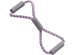 Faixa Elástica De Resistência Em Formato 8 Para Exercícios Braços E Treinamento Muscular | Corda Tensão