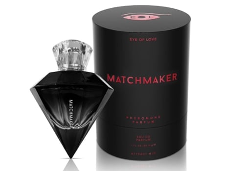 Olho De Amor - Matchmaker Black Diamond Lgbtq Perfume Feromones Para Ele 30 Ml