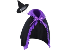 Fantasia Ganso Festa para com Chap U e Cape Witch Tema Decora o Externa Jardim P Tio Halloween Fazenda Estátua VAYOTOY