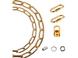 Corrente Para Luminária Pendente, Resistente Lâmpadas, Preta De Teto,
