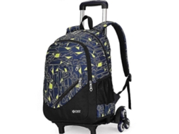 Mochilas Com Rodinhas Para Alunos Do Ensino Fundamental E Médio, Cor 3