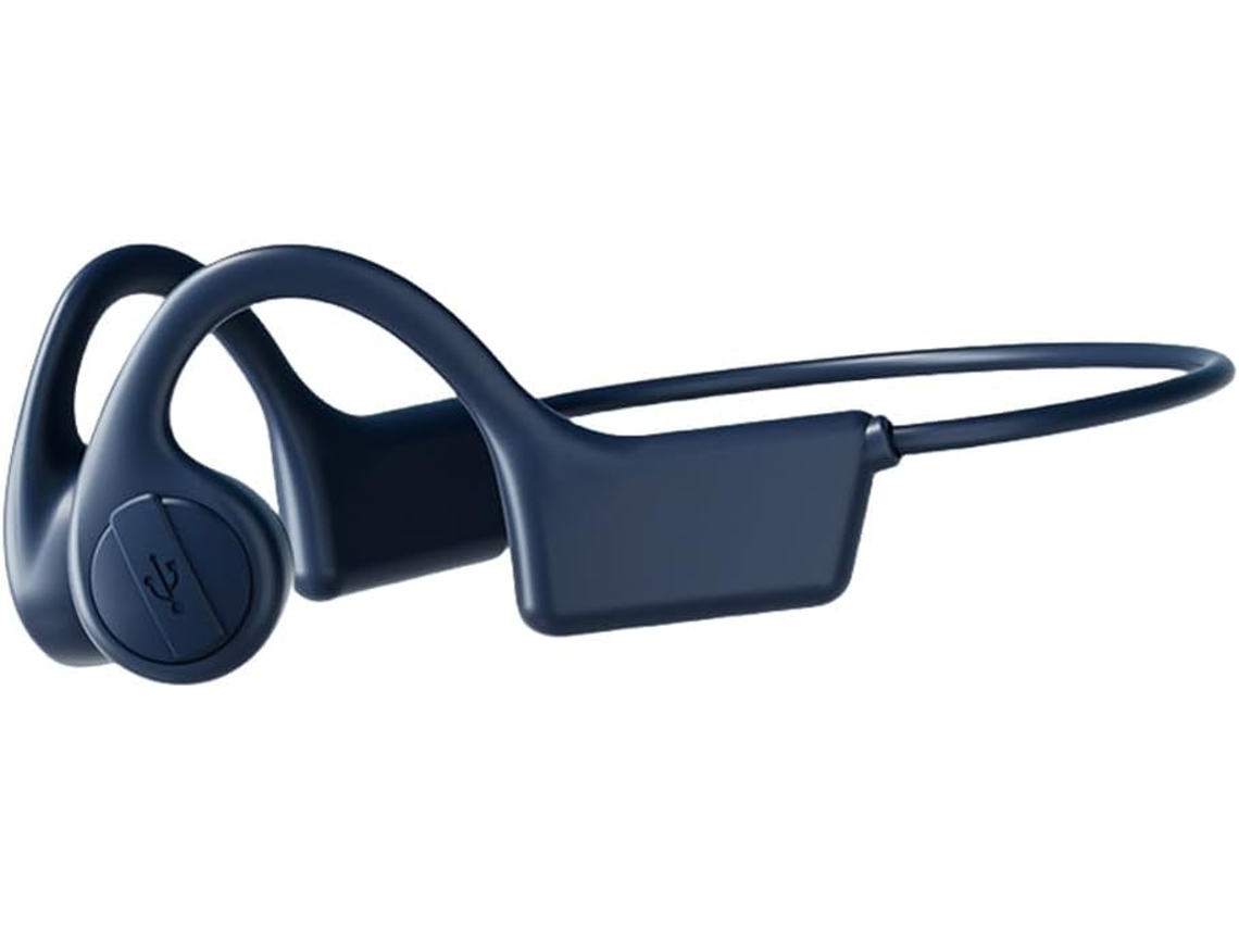 Fone Bone Condução G01 X7 Azul Mar Ilusório Premium Auricular Esportivo, Longa Duração, Qualidade Hifi Sfushos