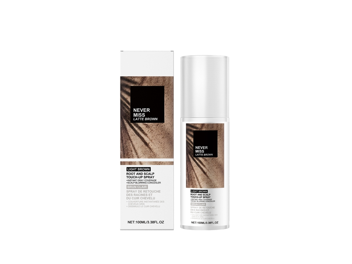 Tonico Spray Para Cabelo Castanho Claro