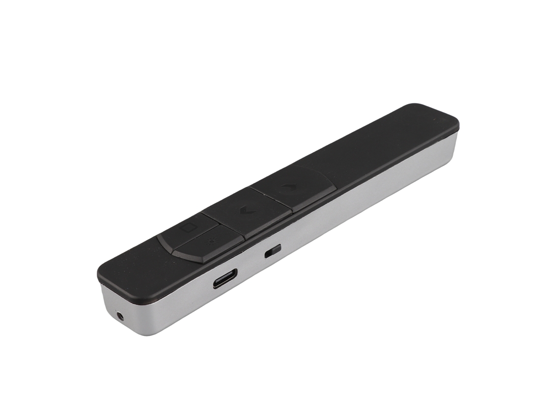 Apontador Laser Sem Fio 2.4g Para Apresentações Powerpoint, Compatível Com Mac/windows/linux, Funções De Página E Hiperlink, Plug And Play