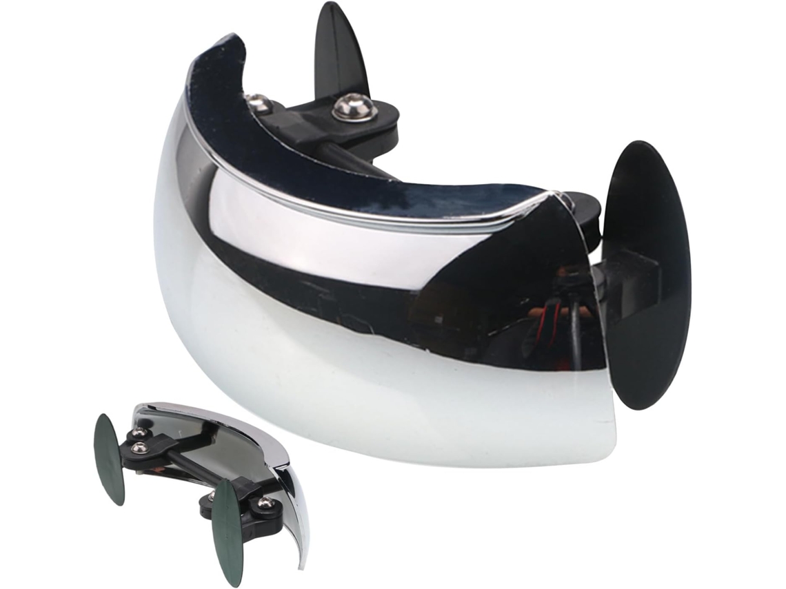 Espelho retrovisor para motocicleta, modelo 180 Graus, para ponto cego.