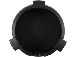 Porta-copos Ajustável E Anti-derramamento Em Plástico Preto Com Isolamento Térmico.