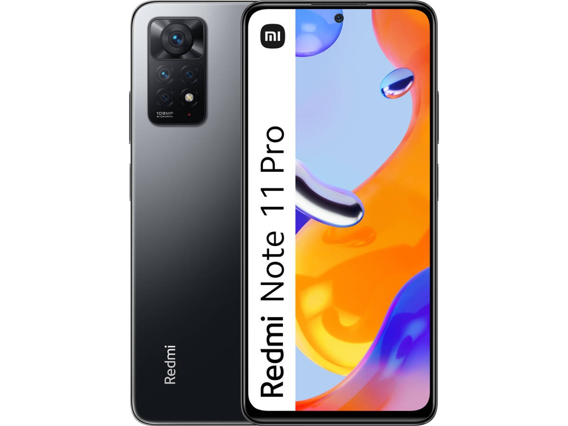 Smartphone XIAOMI Redmi Note 11 Pro (6.67'' - 6 GB - 128 GB - Cinzento)