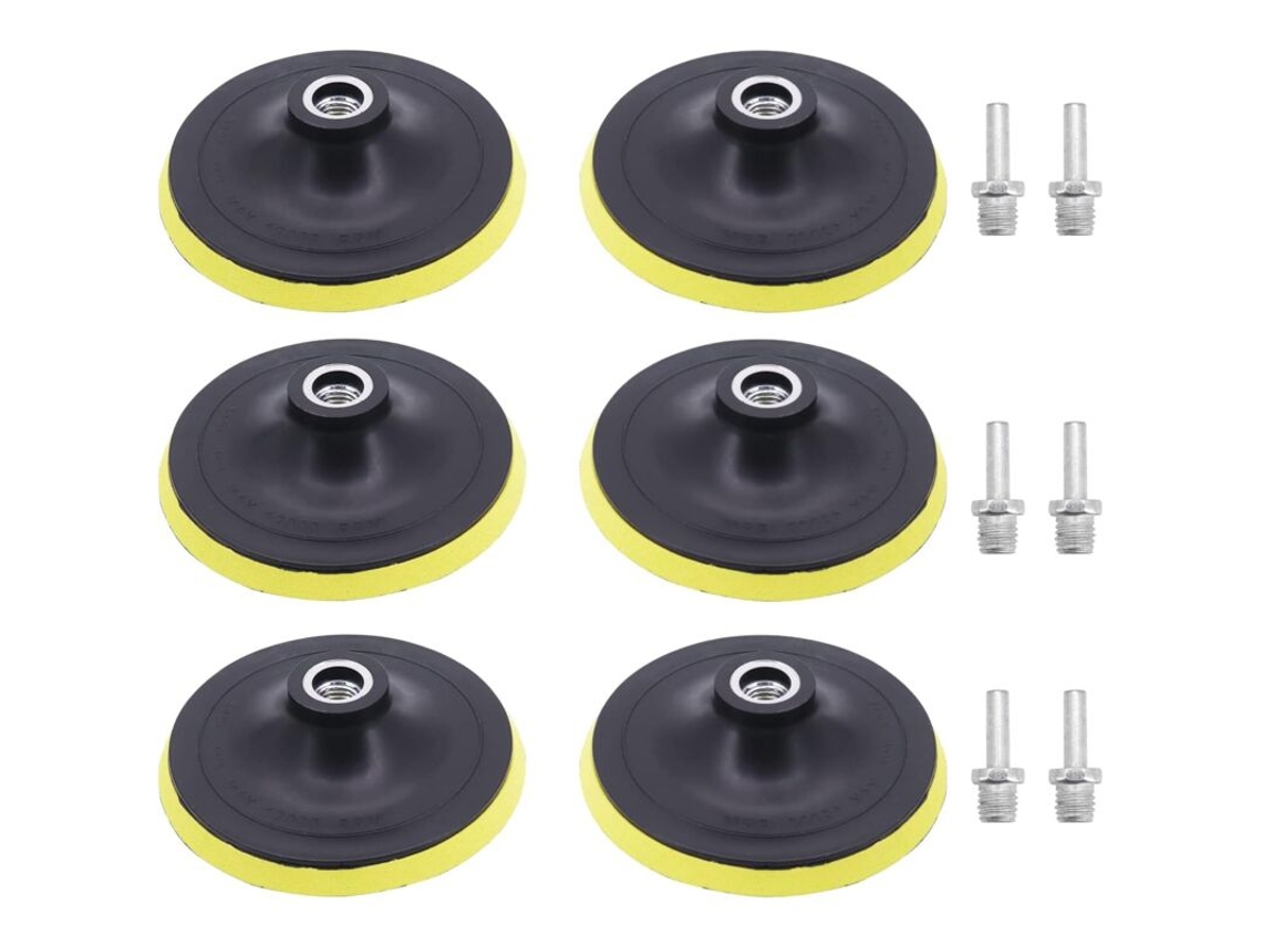 Disco de lixa 5 polegadas com mandril M14 BRILVIBERA (125 Mm)