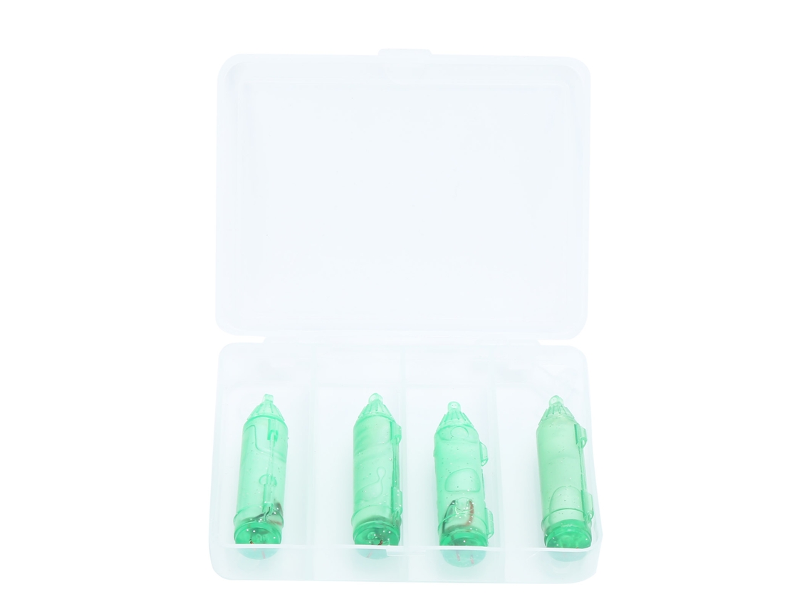Luz de Isca de Pesca Led Submersível Verde 4pcs