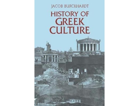 Livro history of greek culture de jacob burckhardt (inglês)
