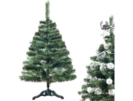 Árvore de Natal Artificial para Casa Criativa Tamanho: 120Cm de Natal Árvore de Natal Artificial Verde Escuro Suporte Estável Crehom Creative Home
