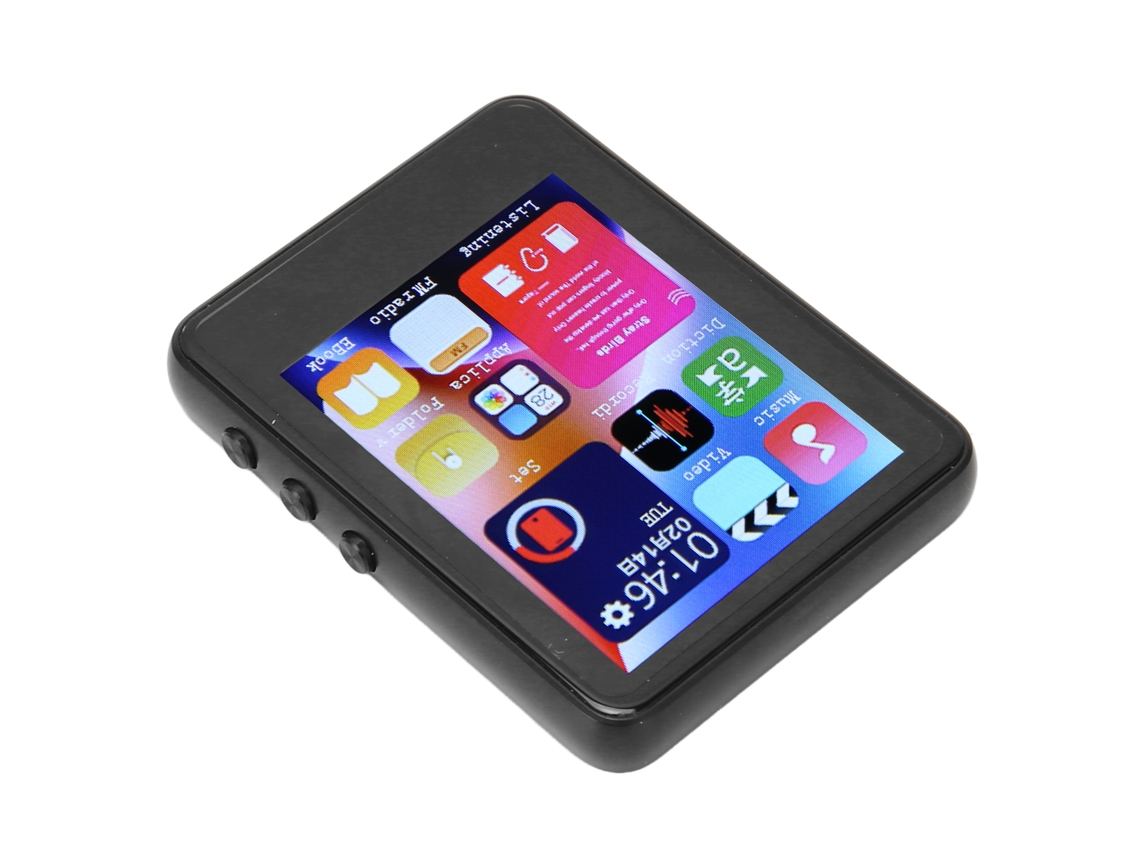 Reprodutor Mali MP3 com Tela Touch 2.4