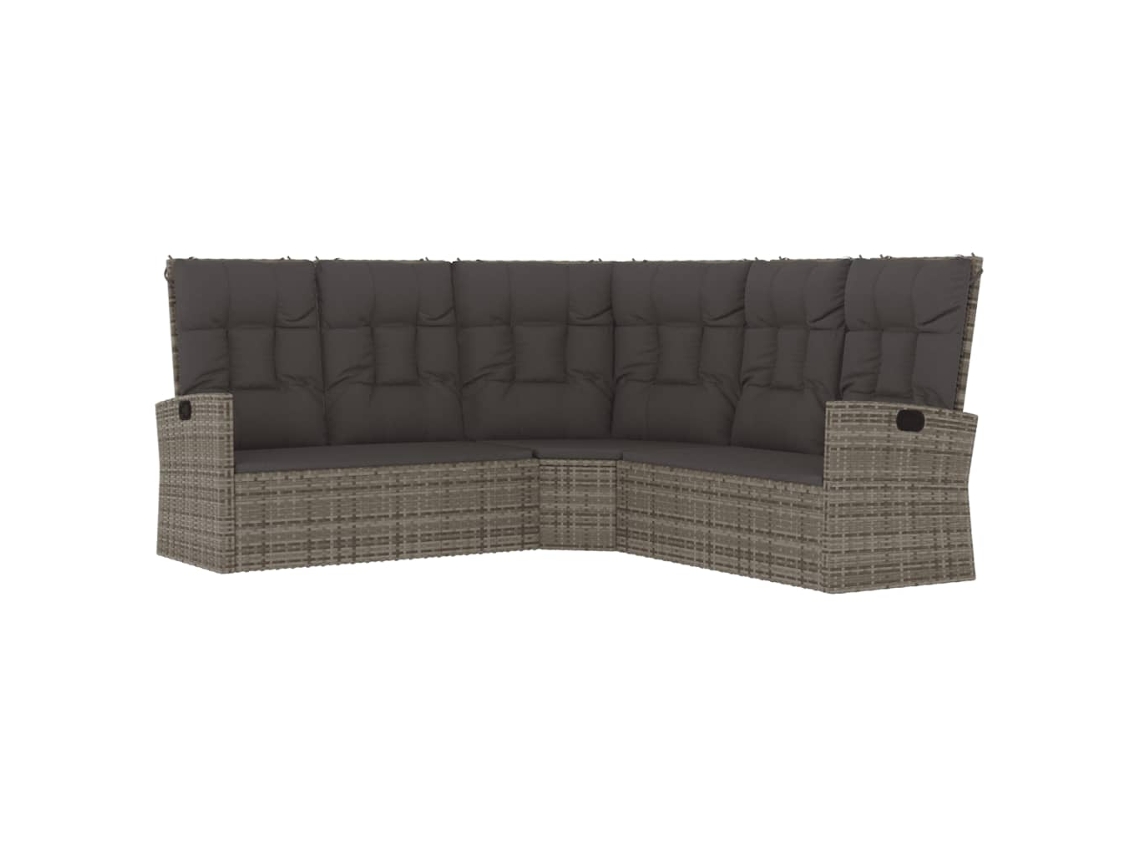 Corner Sofa, Corner Sofas Vidaxl Cinzeto Rattan / Vime (n/a)