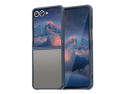 Capa Para Celular Fan Dun Series Em Tpu Híbrido Com Acabamento Fosco Em Pc Para Samsung Galaxy Z Flip7 5g