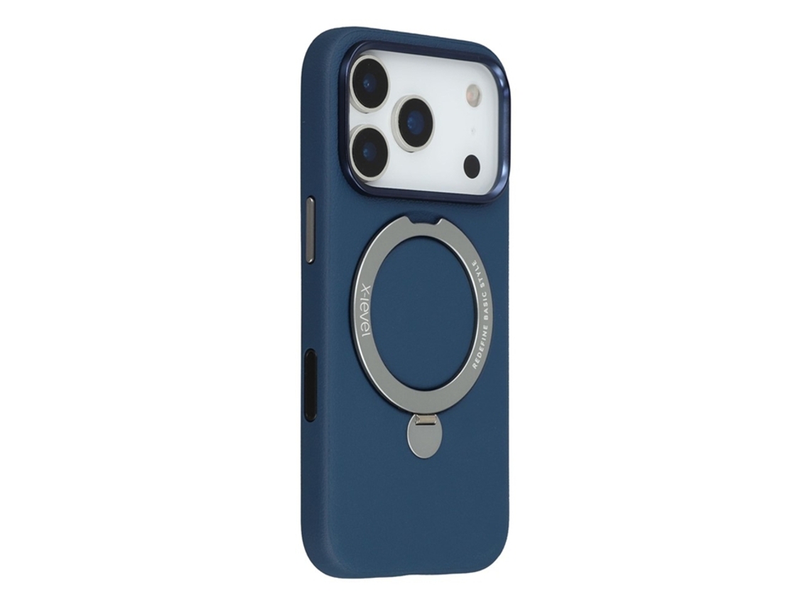 Capa X-level Para Iphone 17 Pro Com Suporte Magsafe - Azul