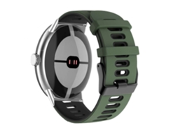 Bracelete Pioneer para Google Pixel Watch Verde Escuro e Preto