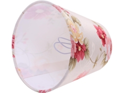 Tecido Floral Pequeno para Luminárias de Teto e de Chão, Estilo Rústico, Proteção Contra Luz Suave. SFUSHOS