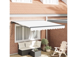 Vidaxl Estrutura De Toldo Branco 300 X 250 Cm