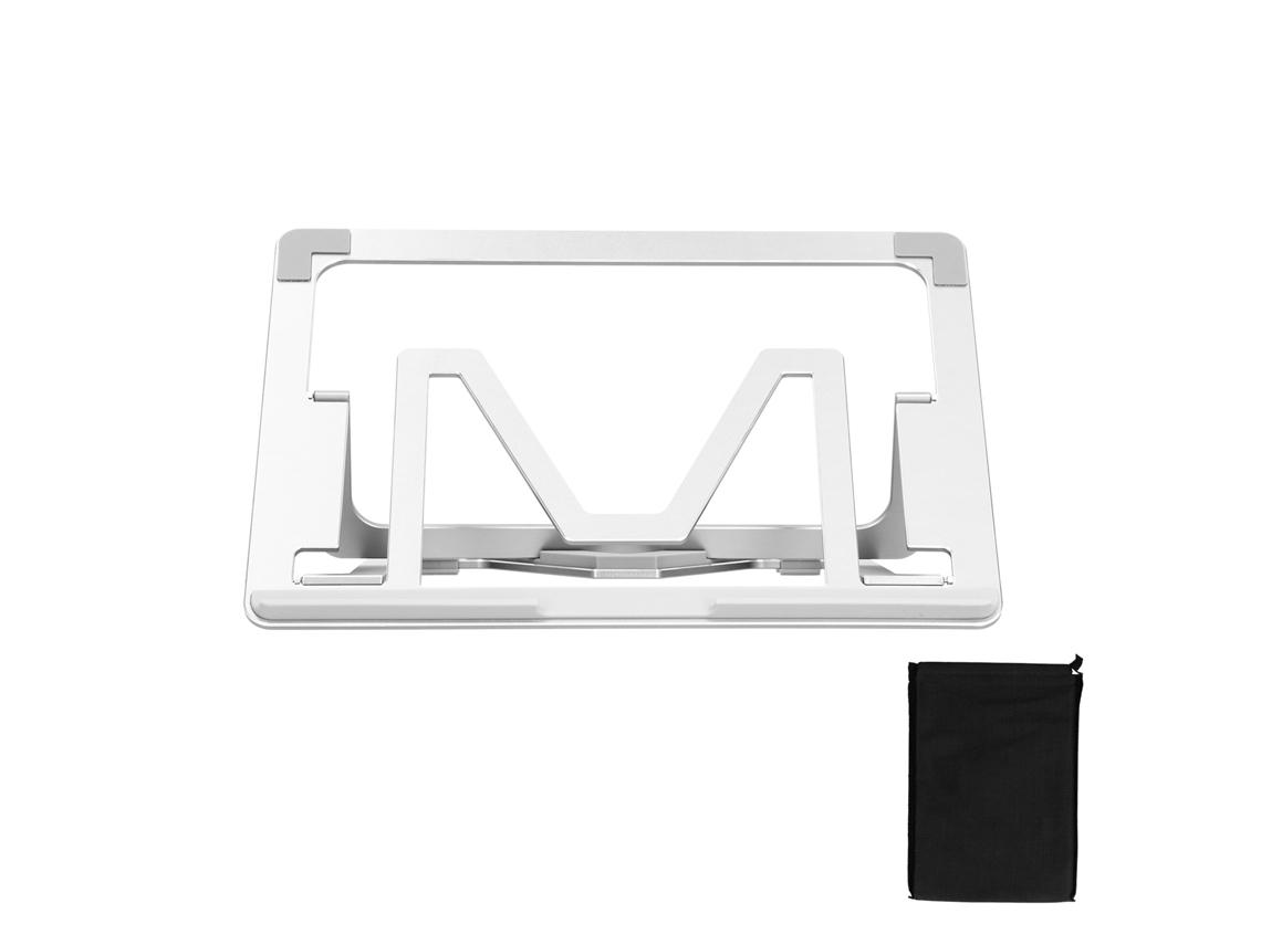Suporte Multifuncional (plegável, Dissipação De Calor) De Liga De Alumínio Para Tablet, Notebook E Telefone No Escritório