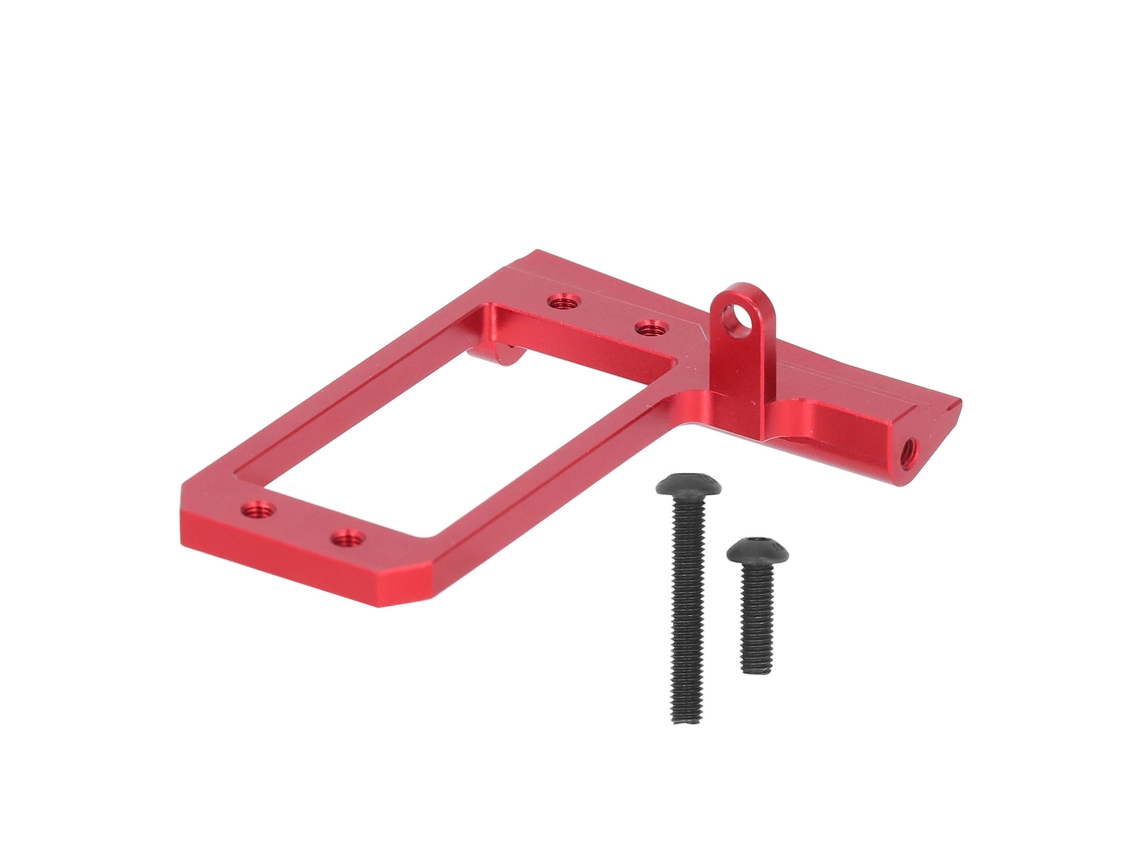 Mali suporte de Servo Rc 4 Link Baixo Centro em Liga de Alumínio para Carro Modelo Phoenix F10 Vp 1/10 Peça de Upgrade Vermelho