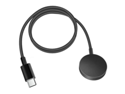 Carrdor De Relógio Para Samsung Galaxy Watch 3/4/5/active 1/active 2 Metálico Tipo C Preto*