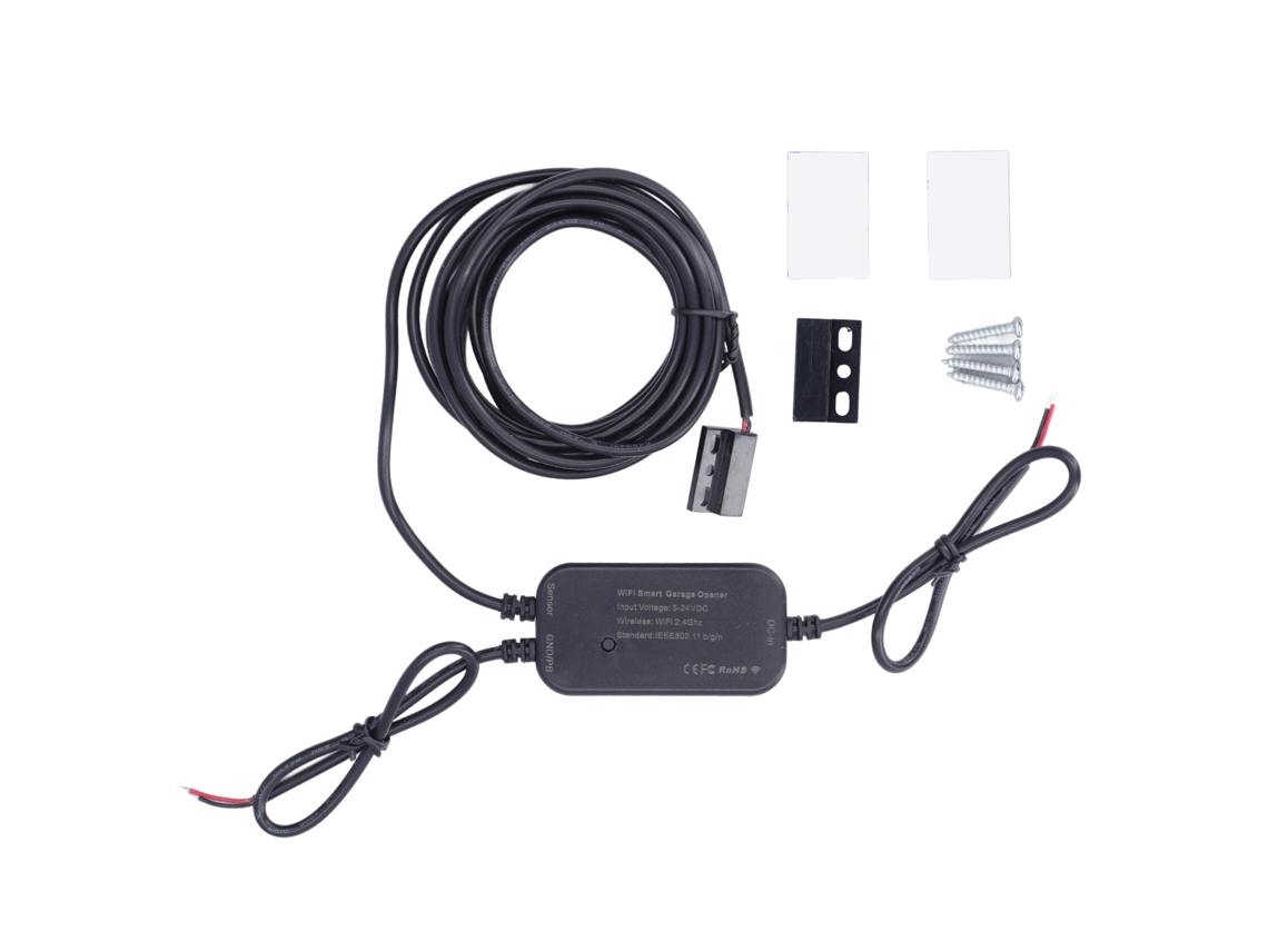 Laxiscreed Automatizador De Porta De Garagem Wifi Com Controle Remoto Para Telemóvel, Certificado Ce