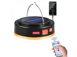 Lanterna Solar Led com Controle Remoto Ipx6 S/MARCA