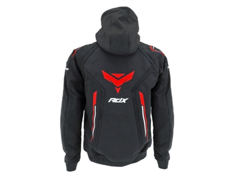 Hoodie de Unissexo ADX Amovível Protectores Placa Traseira Nf Aprovado Vermelho (XS)
