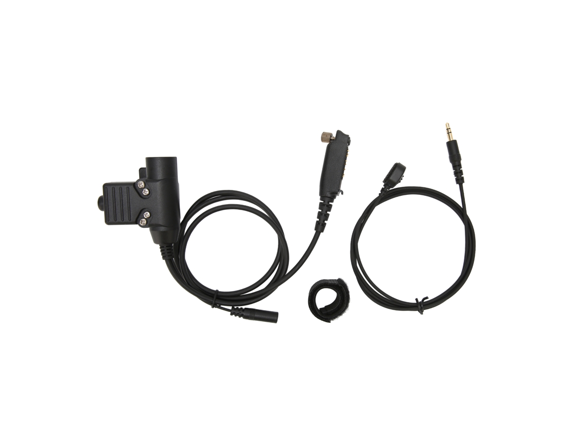 Aetheria adaptador Ptt U94 com Microfone de Dedo para Fones de Ouvido Sepura Stp8000 Stp8030 Stp8035 Stp8038 Stp8040 Stp8080