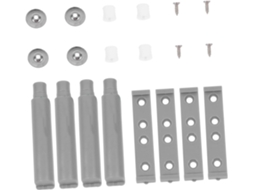 Conjunto Com 12 Travas De Pressão Para Portas De Armário.