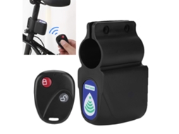 Cadeado anti-roubo para bicicleta, trava de segurança para ciclismo, alarme para bicicleta com controle remoto sem fio Slowmoose