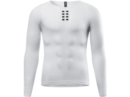 Camisa Base de Ciclismo Manga Longa para Homem Seca Rápido S/MARCA