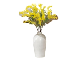Arranjo de Flores Artificiais de Caule Curto, 6 Unidades. AQUAFORGE