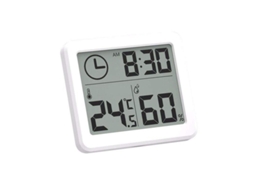 Termômetro Higrômetro Interno Linjou, Mini Lcd Com Emoji, Monitor De Temperatura E Umidade Para Casa