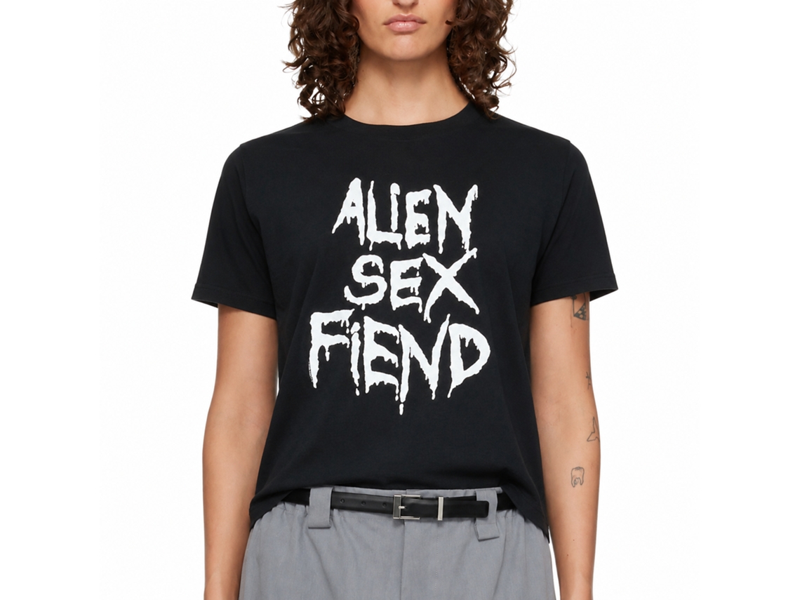 Alien Sex Fiend Logo T-shirt Unisex Adults Size:xxxl