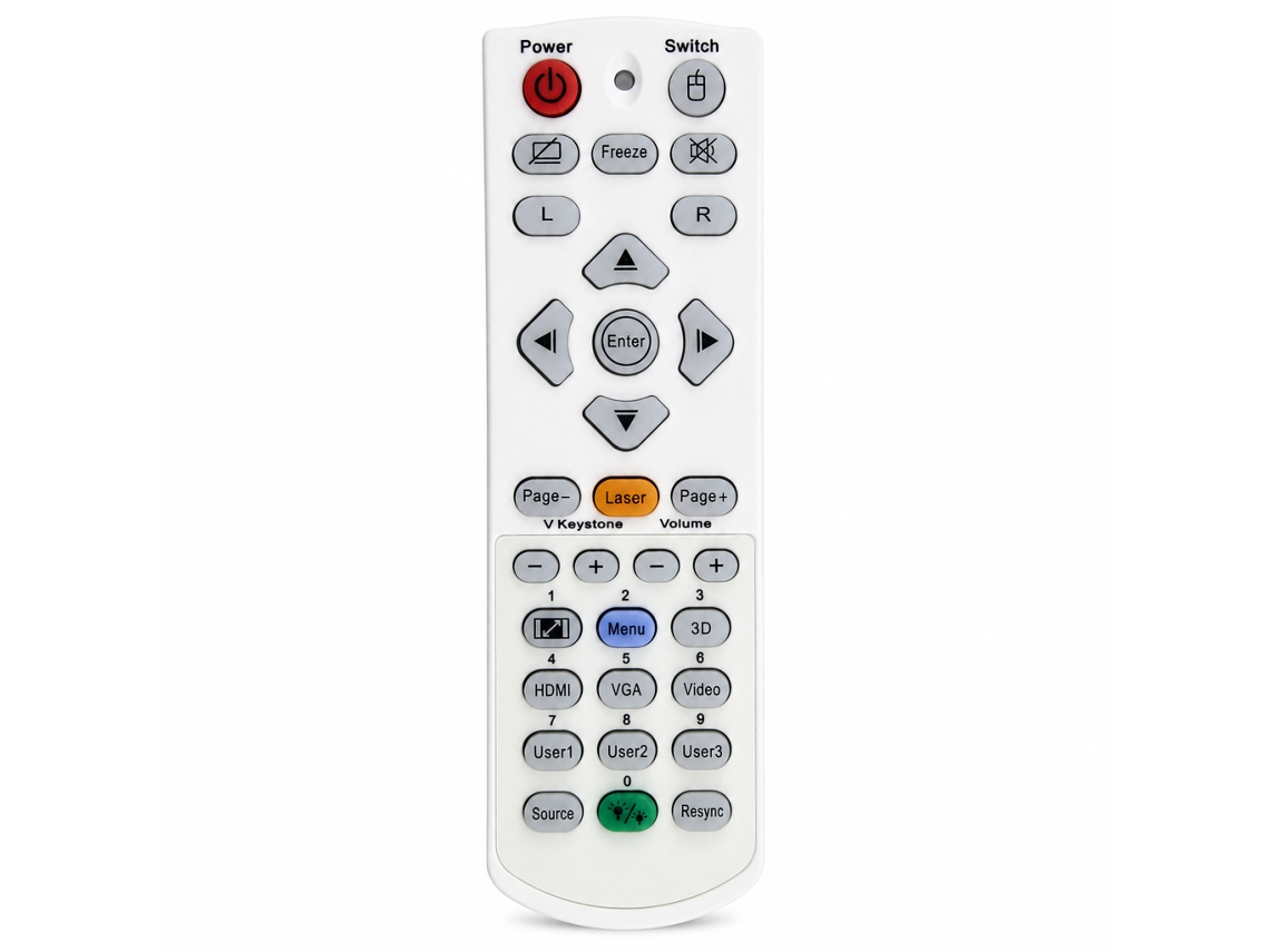 Comando À Distância Para Projetor Compatível Com Optoma Ir1304l Eh515t Mex904_dae
