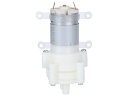 Bomba De Água Diafragma Dc 365 Mini Elétrica Para Aquário 6‑12v Silicone Resistente Alta Temp