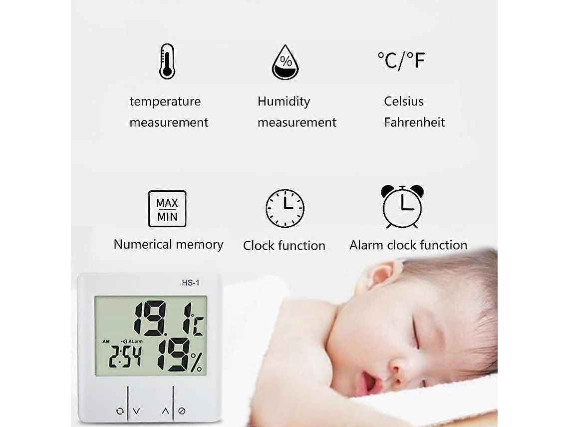 Termômetro, Sensor De Temperatura, Higrômetro, Medidor De Umidade, Estação Meteorológica