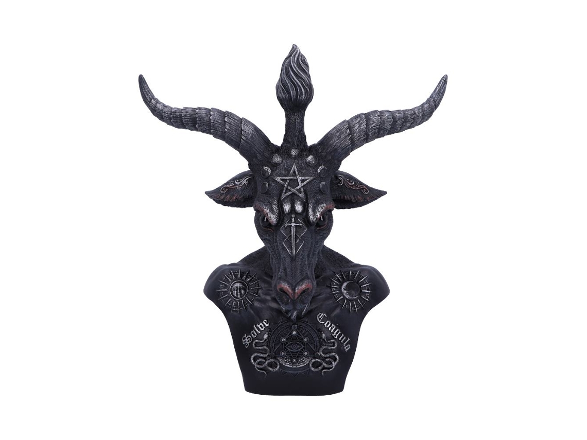 Estatuetas Busto Grande de Baphomet 33cm By NEMESIS NOW