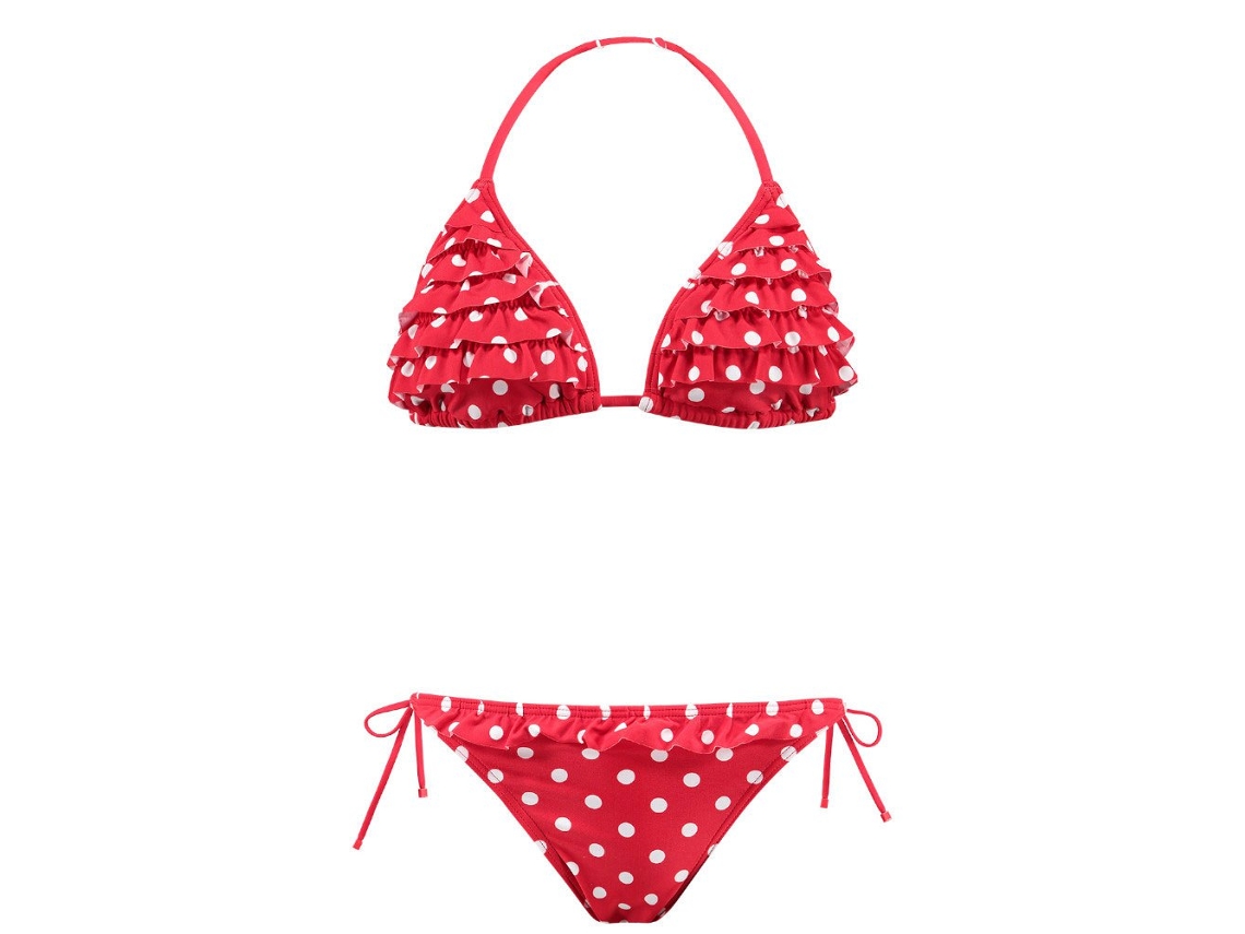 Biquíni Bells Vermelho 164 Cm Rapazbarts